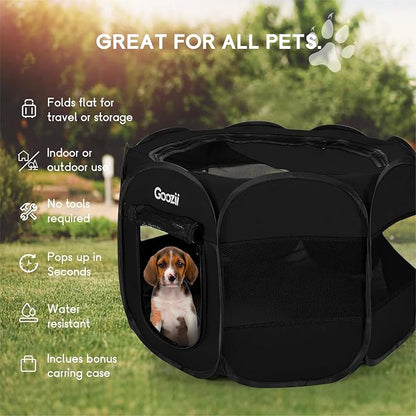 Puppy Playpen Indoor for Small Dogs, Portalble Pet Dog Play Pens Kennel Crate - Image 4