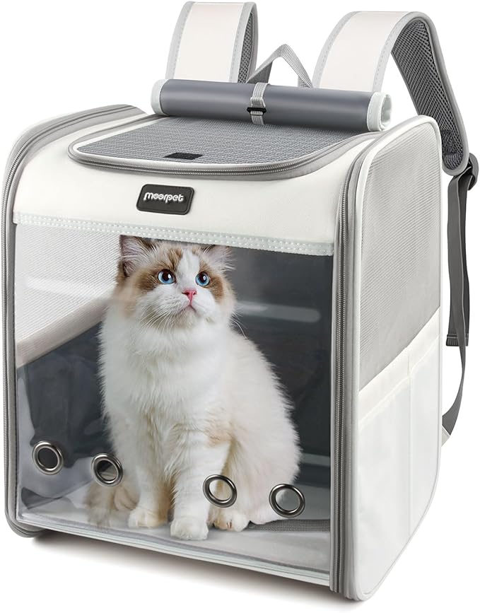 Cat Carrier Backpack, Large Pet Carrier Backpack, Cat Travel Backpack by gzxiaoqi