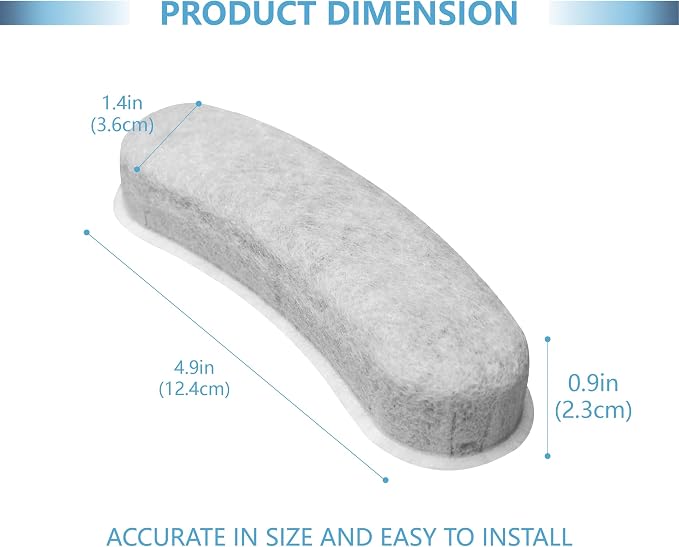 Cat Water Fountain Charcoal Replacement Filters Compatible - Image 5