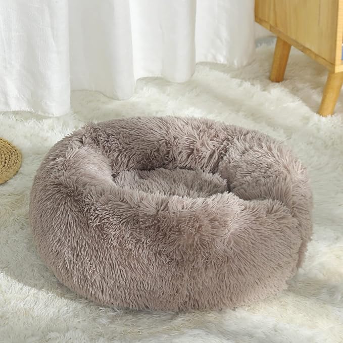 Cat Beds for Indoor Cats, 15.7 Inch Small Cats Beds, Washable-Round Pet Bed for - Image 7