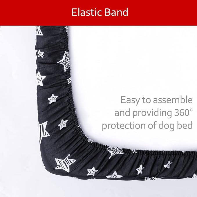 Waterproof Dog Bed Covers Replacement Washable Pet Hair Easy to Remove - Image 5