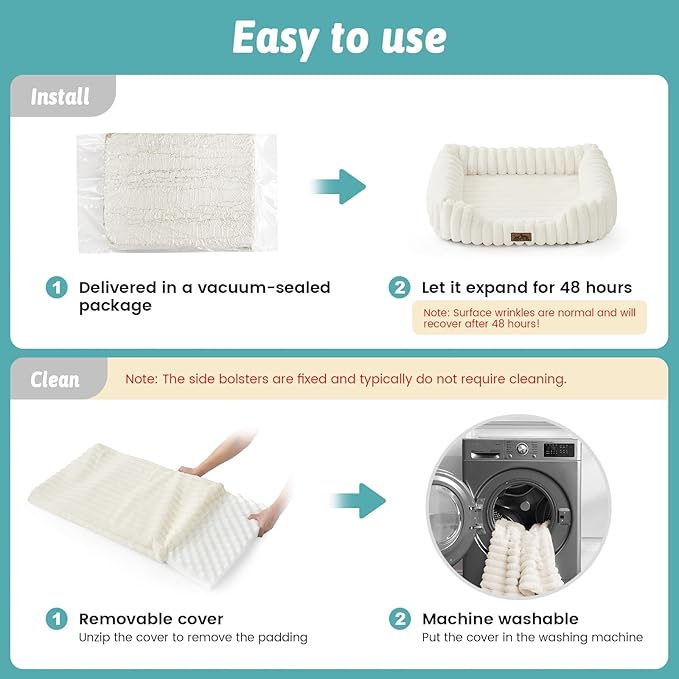 Orthopedic Dog Bed for Small Dogs & Cats - Image 7