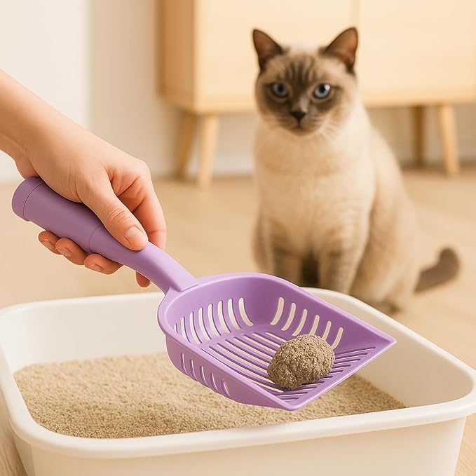 2-in-1 Pooper Scooper with Bag Attachment, Cat Litter Shovel Scoop with Bag - Image 7