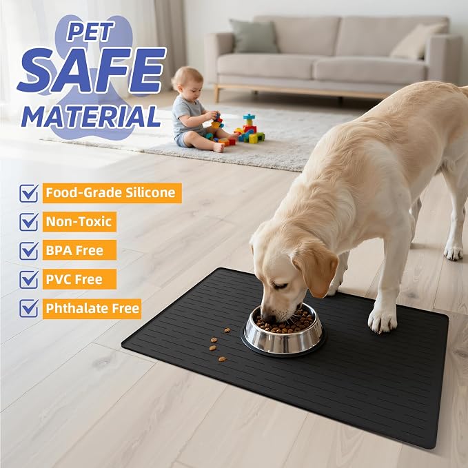 Large Dog Mats for Food and Water - Image 4