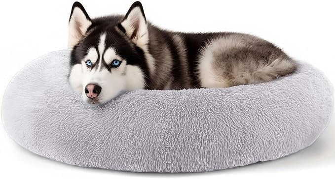 Extra Large Dog Beds, 36 Inch Human Dog Anxiety Relief Comfort Bed, by Hoewina