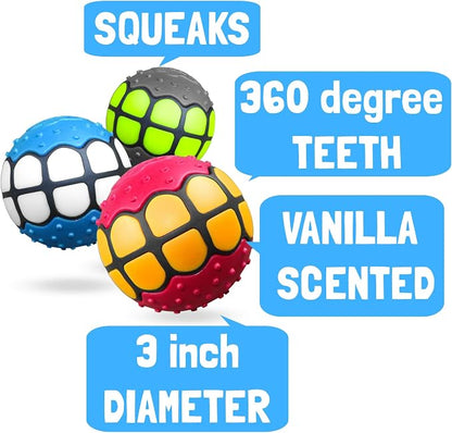 Dog Balls Toys Squeaky Fetch - Image 2