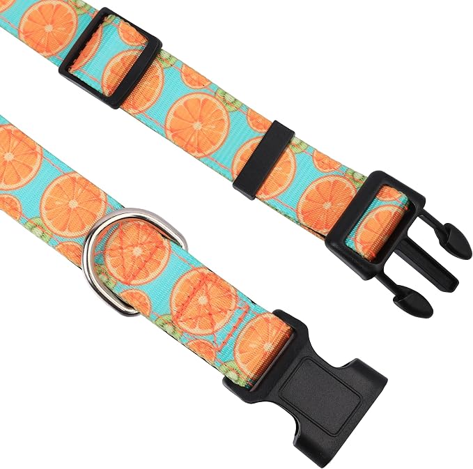 Reflective Dog Collar, Adjustable Soft Neoprene Padded Nylon Pet Collars - Image 3