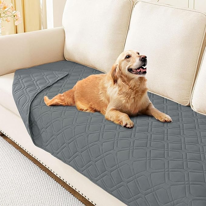 hyha Waterproof Dog Bed Blanket, Soft Pet Blankets, Waterproof Couch Cover by hyha