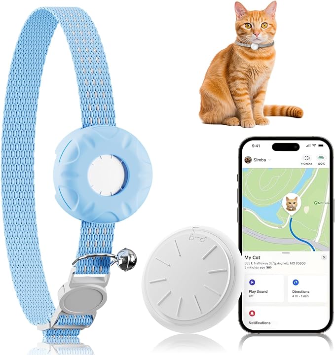 Cat GPS Tracker, Smart GPS Tracker Compatible - Image 2