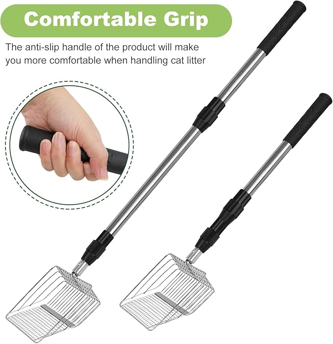 XBX Long Handle Cat Litter Scoop - Image 7
