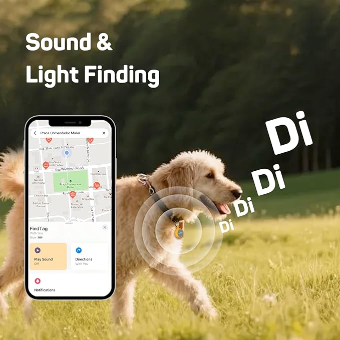 Plike Tracker for Dogs & Cats, Mini GPS Pet Tracker - Image 4