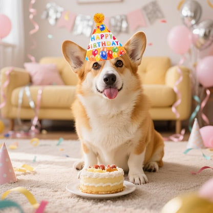 6pcs/Pack Dog Birthday Hats Party Hats - Image 6