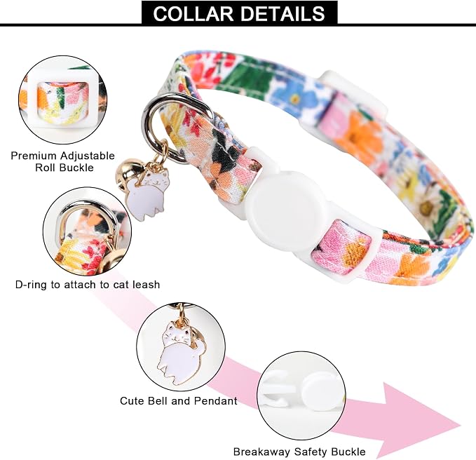 Unique style paws 2 Pack Kitten Collar Breakaway - Image 2
