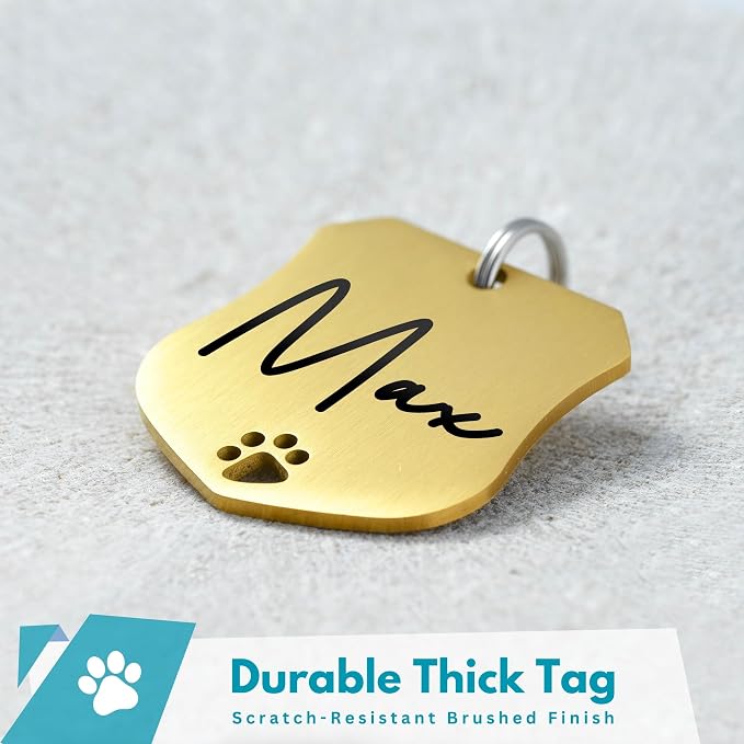 Ultra Joys Dog Tags Personalized - Image 2