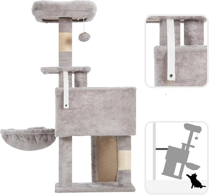 Cat Tree, 41.3" Cat Tower for Indoor Kittens - Image 8