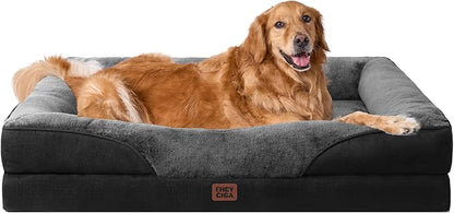 EHEYCIGA Orthopedic XL Dog Bed for Large Sized Dog, Waterproof Liner & Washable by EHEYCIGA