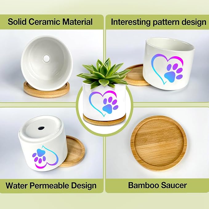 Love Dog Claw Planter Pots, Dog Loves Gifts - Image 4