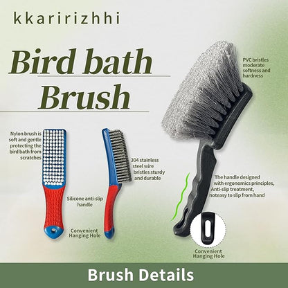 3 Pcs Brush for Cleaning Bird Bath - Image 3