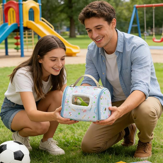 Bird Travel Carrier | Portable Parrot Transport Box - Image 2
