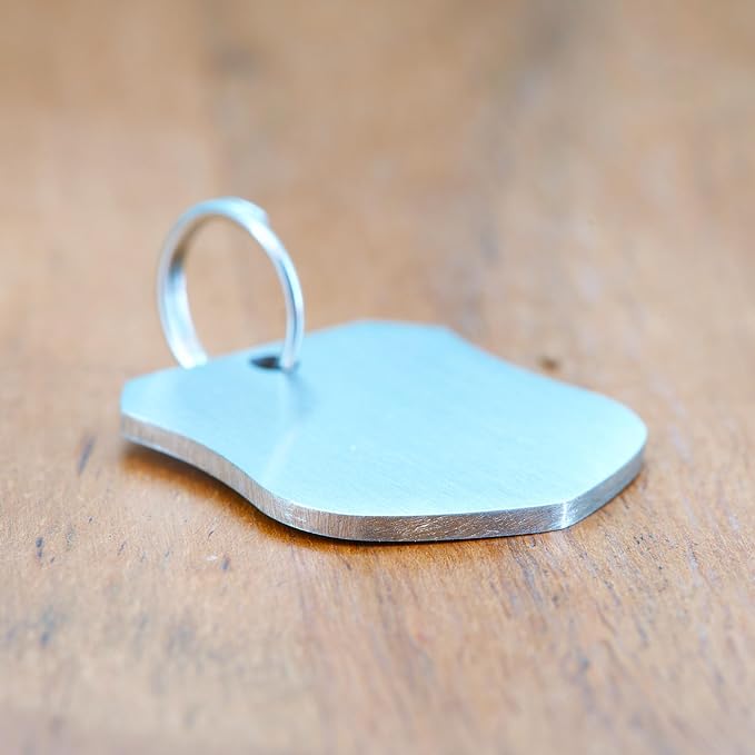 Ultra Joys Cat ID Tag Personalized Pet Tags, Durable Stainless Steel Small Pet - Image 4
