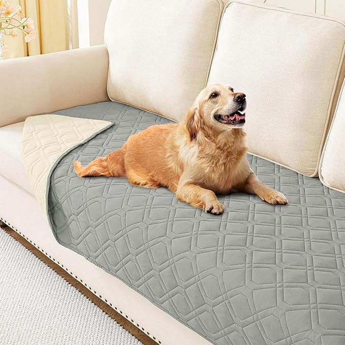 hyha Waterproof Dog Bed Blanket, Soft Pet Blankets, Waterproof Couch Cover by hyha