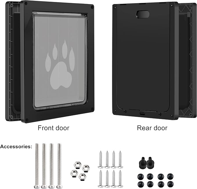 CEESC Large Dog Door for Pets Up to 100 lb, Weatherproof Pet Door for Cats and - Image 7