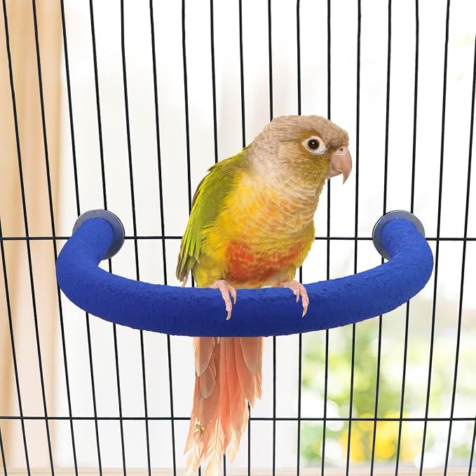 Wontee Bird Perches Bird Cage Sand Perch Stand - Image 4