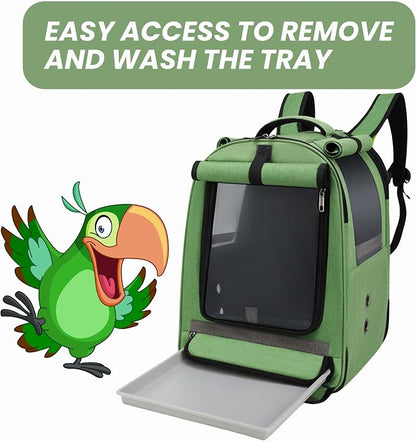 Bird Backpack Travel Cage for Cockatiel, Parakeet - Image 8