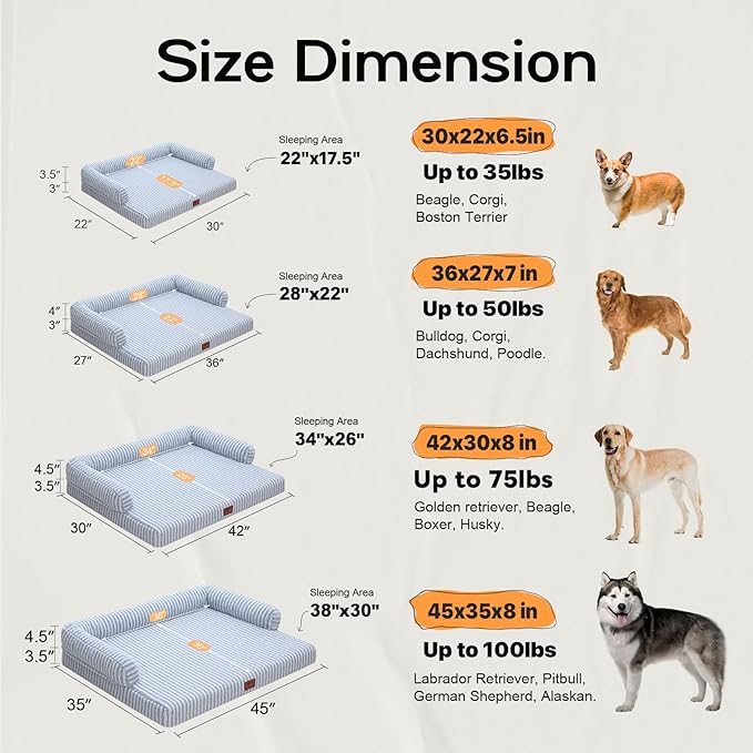 Waterproof Orthopedic Foam Dog Beds - Image 3