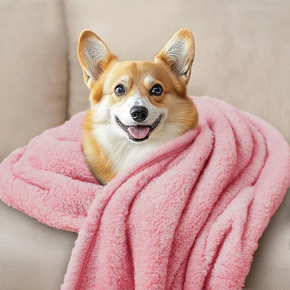 Luciphia 1 Pack 3 Calming Dog Blanket Fluffy Premium Fleece Pet Blankets Soft - Image 6