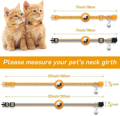 2 Pack Airtag Cat Collar Breakaway - Image 6