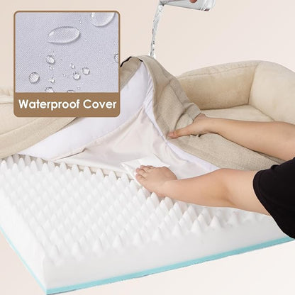 EHEYCIGA Orthopedic Dog Bed for Medium Dog, Waterproof Liner & Washable - Image 4