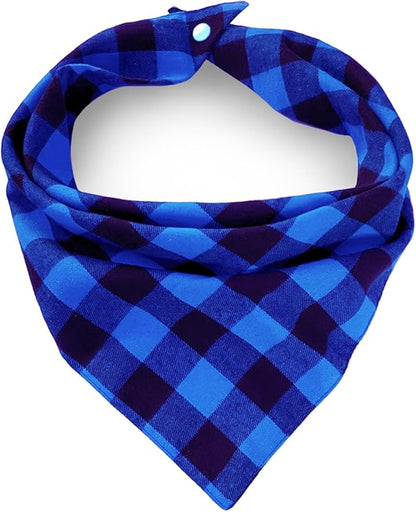 Birthday Plaid Dog Bandana by ZIRVYIR