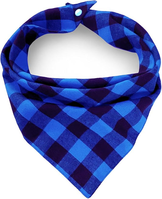 Birthday Plaid Dog Bandana by ZIRVYIR