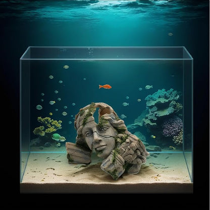 Reptile Cave Hideout Tank Accessories Decorations, Aquarium Hideaway Cave Fish - Image 3
