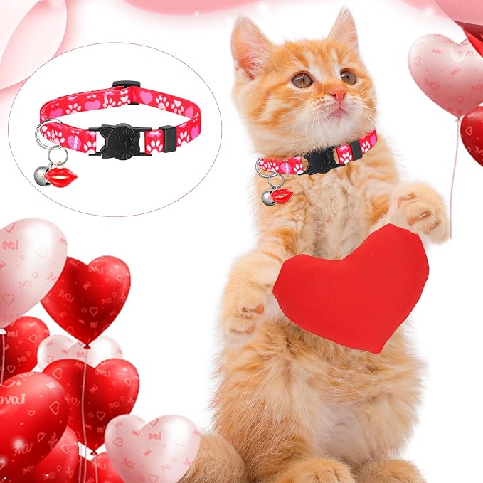 Talltalk 15 Pcs Holiday Cat Collars St. Patrick's Day Easter Adjustable - Image 6