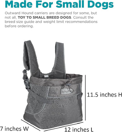Outward Hound PupPak Dog Front Carrier, Padded Straps, Breathable Mesh - Image 8