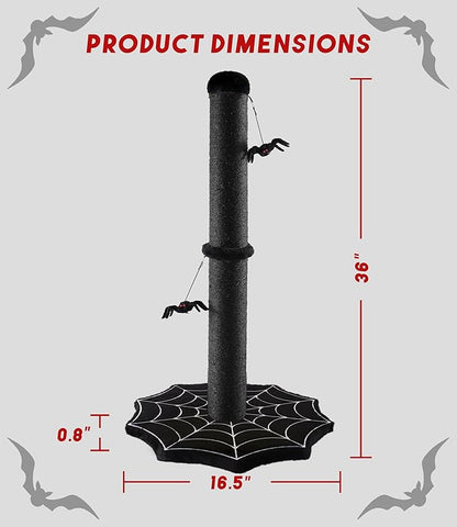 Gothic Cat Scratching Post - Image 6