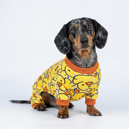 Fitwarm Funny Duck Dog Pajamas, Dog Winter Clothes - Image 4