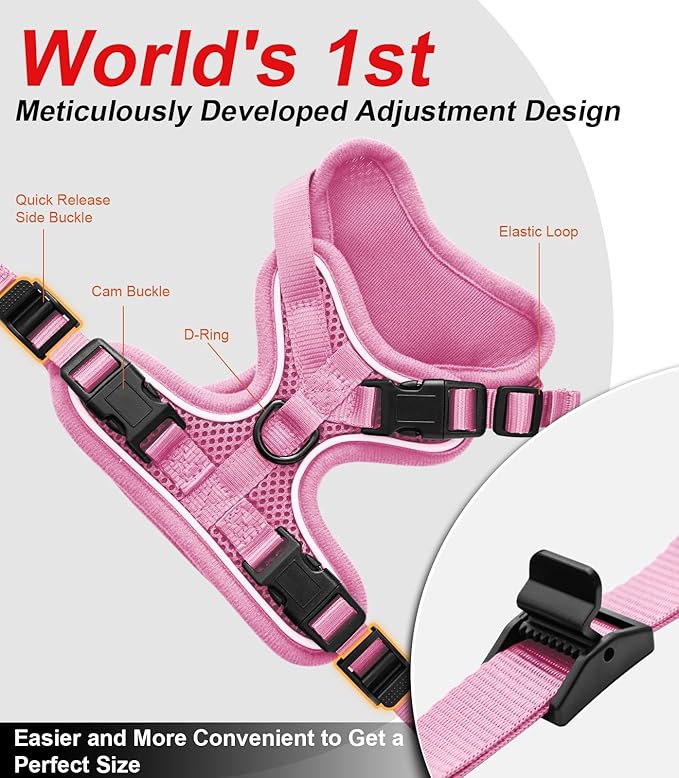 Cat Harness and Leash for Walking Escape Proof Soft Adjustable Cat Leash - Image 5
