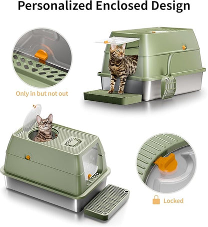 Stainless Steel Cat Litter Box - Image 5