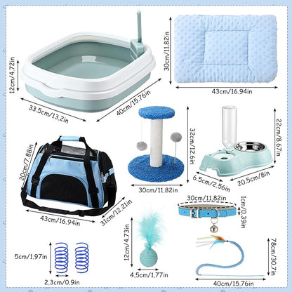 Eccliy Kitten Starter Kit, Pet Toy, Folding Carrier, Climbing Frame, Automatic - Image 3