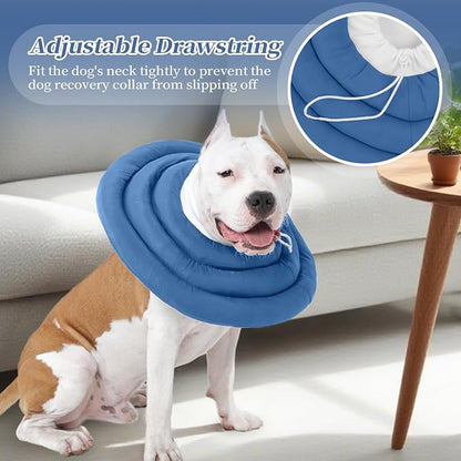IDOMIK Dog Recovery Collar, Waterproof Soft Dog Cone After Surgery, Comfy - Image 5