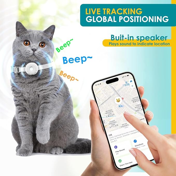 Cat Tracker, Pet Tracker for Cats Compatible - Image 3