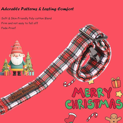 Christmas Dog Collar, Christmas Puppy Necklace - Image 3