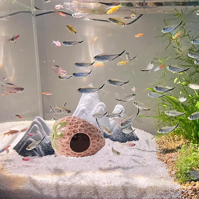 Aquarium Decor Cave Betta Fish Aquarium Accessories Ornaments Hiding Cave - Image 7