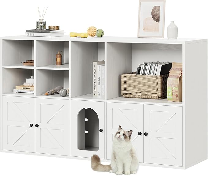 IRONCK Cat Litter Box Enclosure by IRONCK