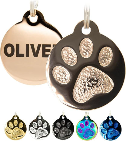 Engraved Pet Tag for Dogs and Cats by PetANTastic