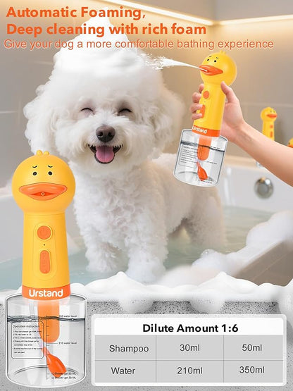Dog Foaming Soap Dispenser, Automatic Electric Dog Shampoo Foamer Sprayer - Image 4