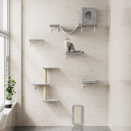 NUNU LAB Cat Wall Shelves, Indoor Cat Furniture - Image 5